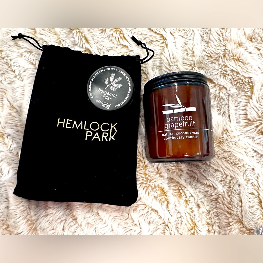 Hemlock Park bamboo + grapefruit Candle